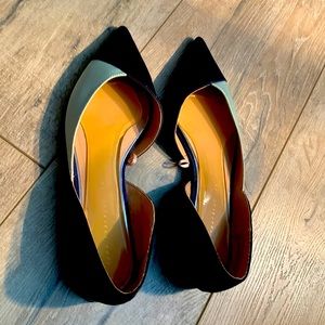 Flats two toned blue and aqua bought from Portugal. Worn once brand new